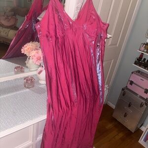 Shiny Pink Gown